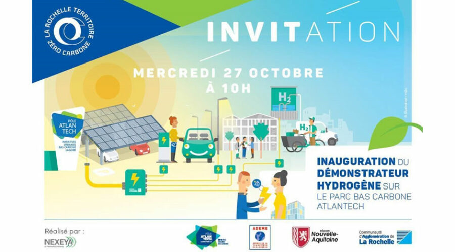 Inauguration de la Boucle d’autoconsommation énergétique et du démonstrateur Hydrogène du parc Atlantech