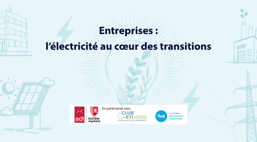 ENTREPRISES : L’ÉLECTRICITÉ AU CŒUR DES TRANSITIONS